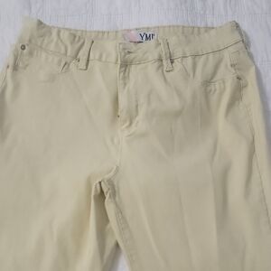 YMI Skinny Jeans in Light Cream